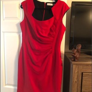 Calvin Klein Red Dress